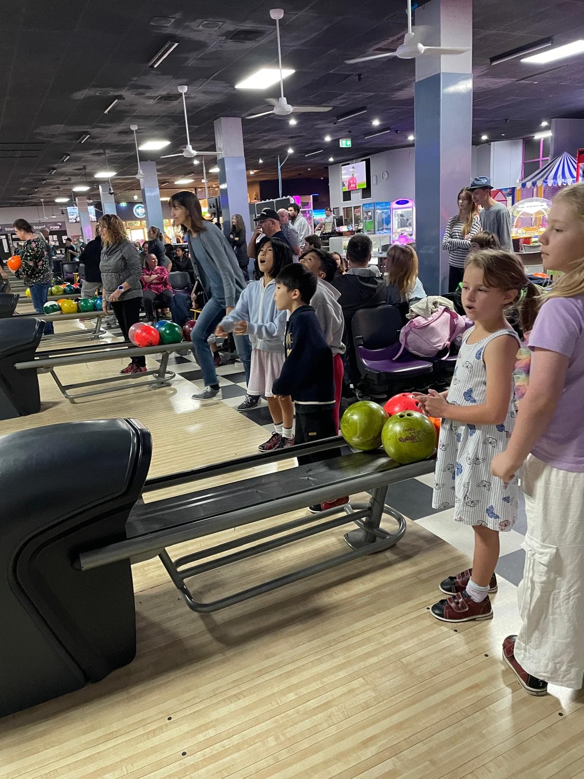 KidsKnection kids enjoying a bowling trip during the holiday programme